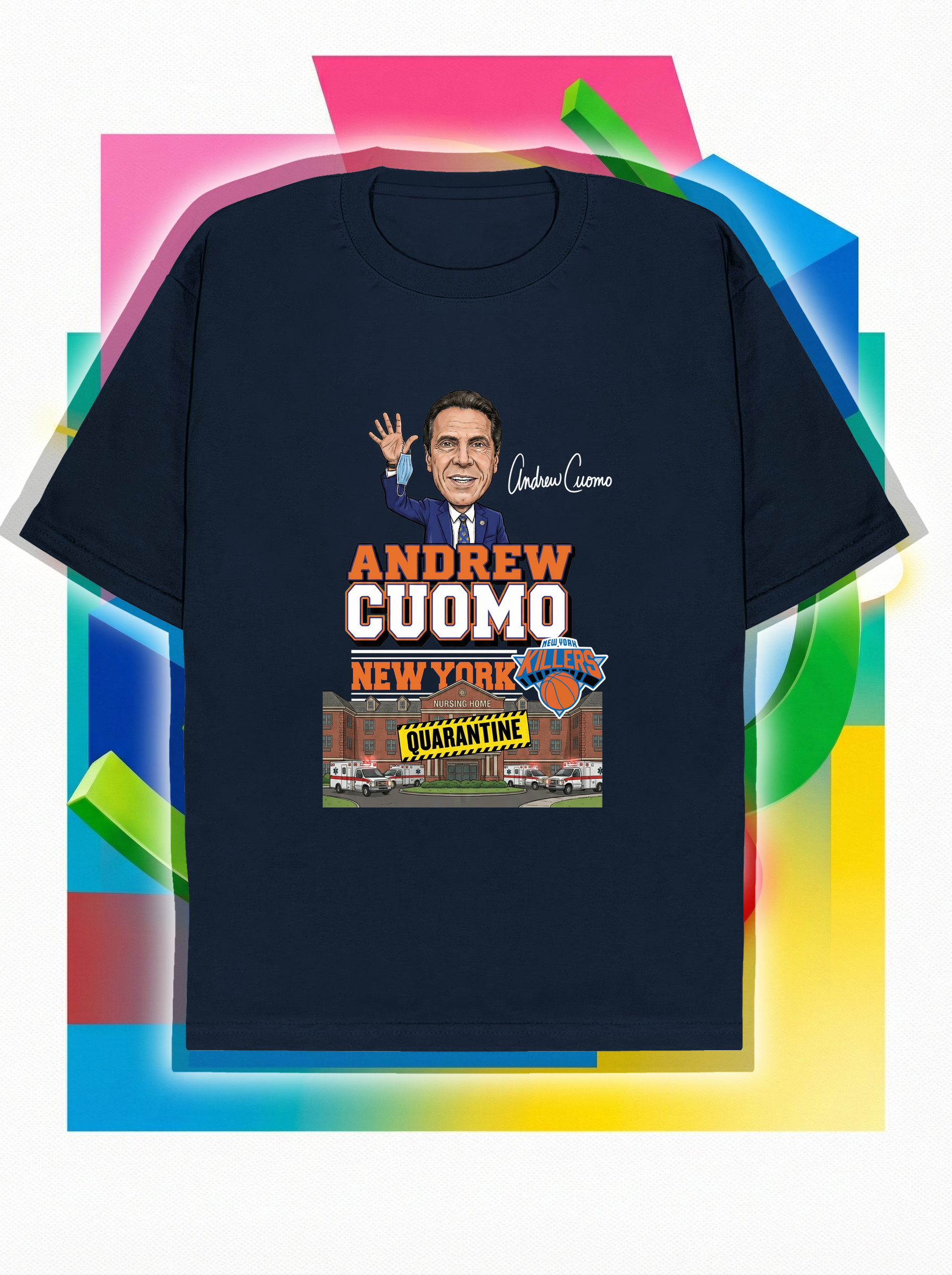 Andrew Cuomo Caricature Shirt