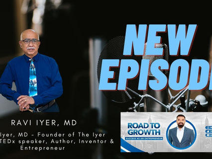 Ravi Iyer, MD - Founder of The Iyer Clinic, TEDx speaker, Author, Inventor & Entrepreneur