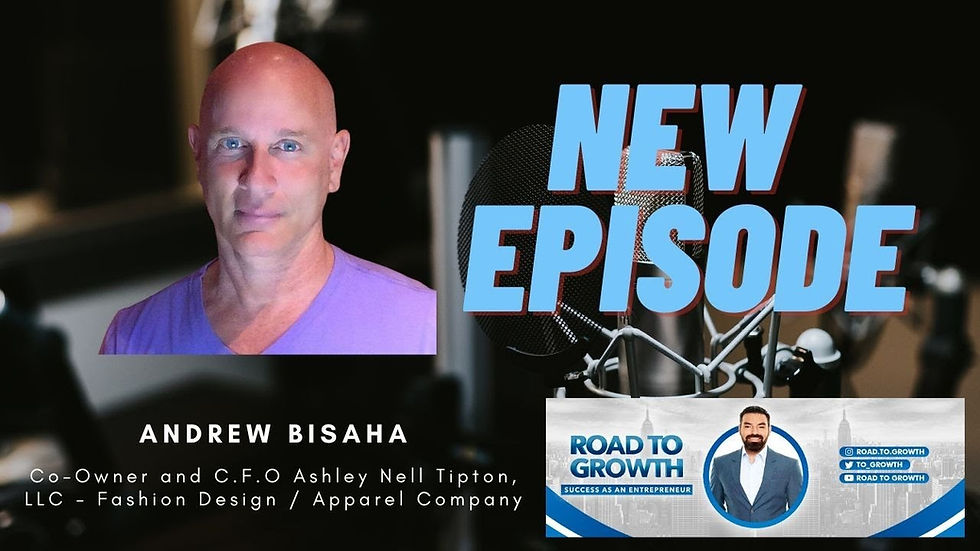 Andrew Bisaha - Co-Owner and C.F.O Ashley Nell Tipton, LLC - Fashion Design / Apparel Company