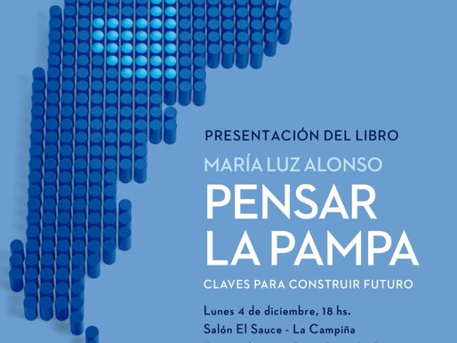 María Luz Alonso presenta un libro con su propuesta política para La Pampa