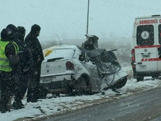 Siniestro en la Ruta Nacional 151: “perdimos casi todo en la vida”