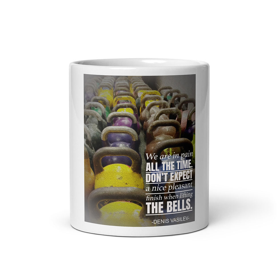 Thumbnail: White mug DV "In Pain All The Time"