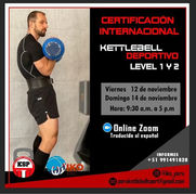 Certificación Internacional Kettlebell Deportivo Level 1 y 2  por Denis Vasilev