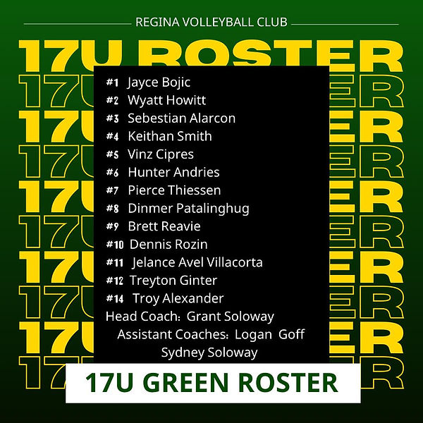 2024 RVC Teams Regina Volleyball
