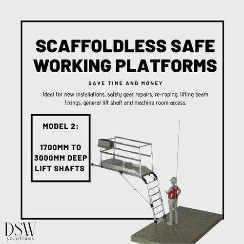 Model 2 Scaffoldless safe working platform DSW Solutions
