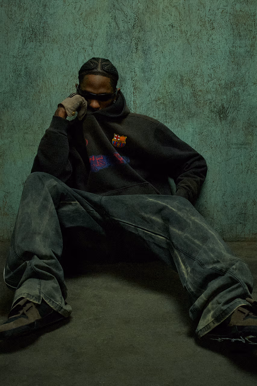 Travis Scott x FC Barcelona collection