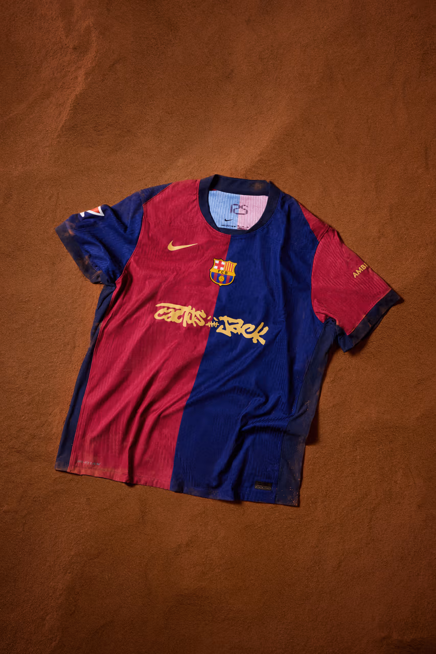 Travis Scott x FC Barcelona collection