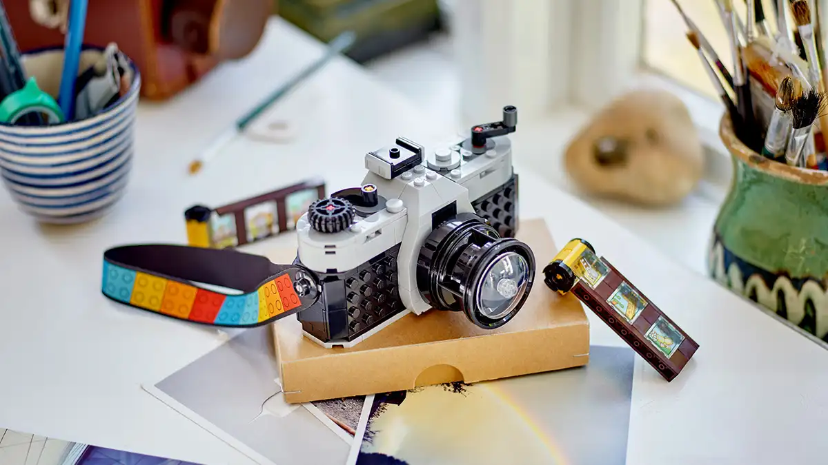 Retro Kamera legoları