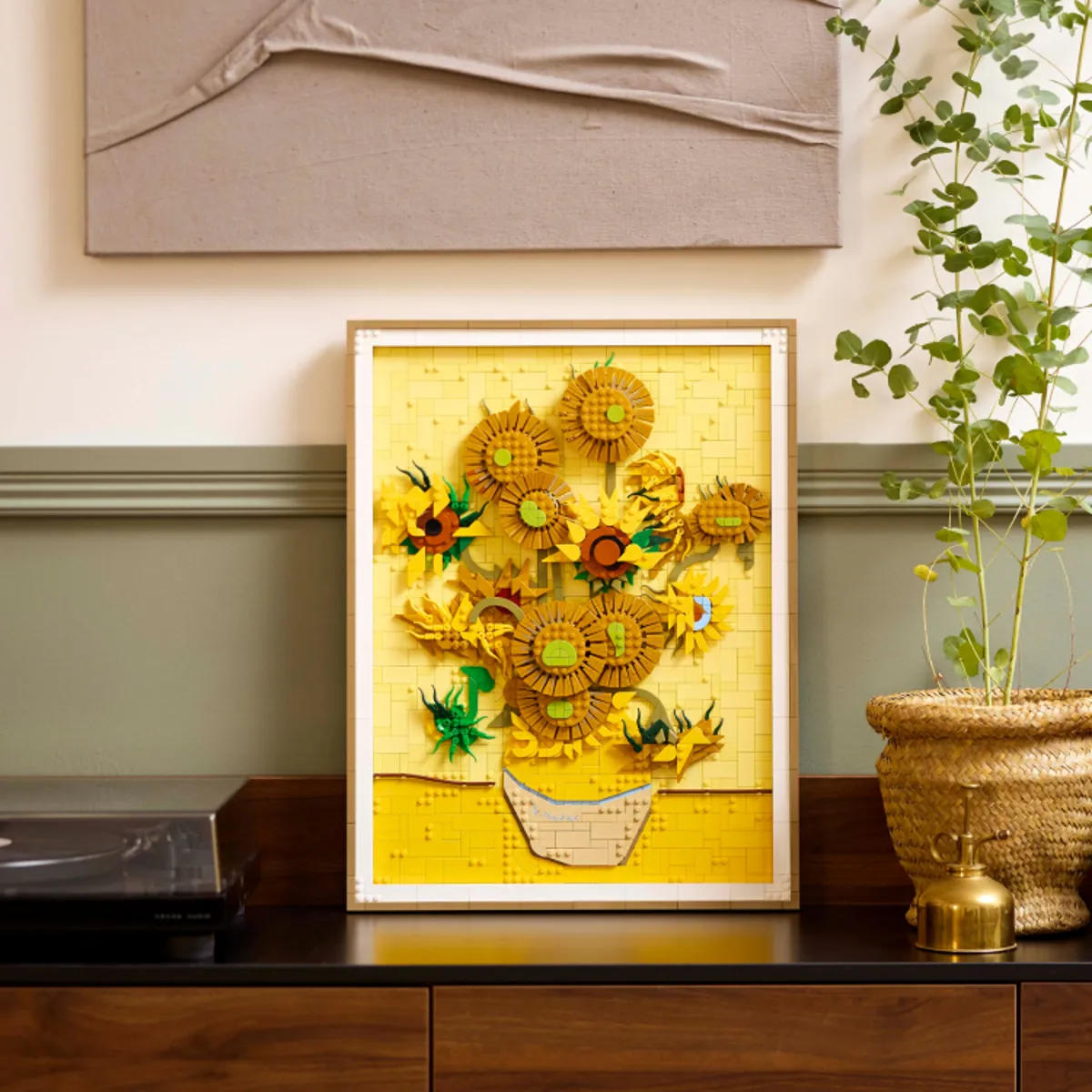 Van Gogh'un Ayçiçekleri legoları