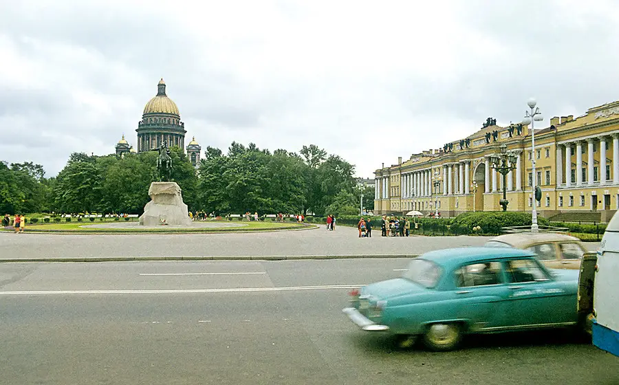 St. Petersburg, Rusya cadde