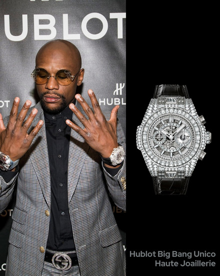 Floyd Mayweather saatiyle