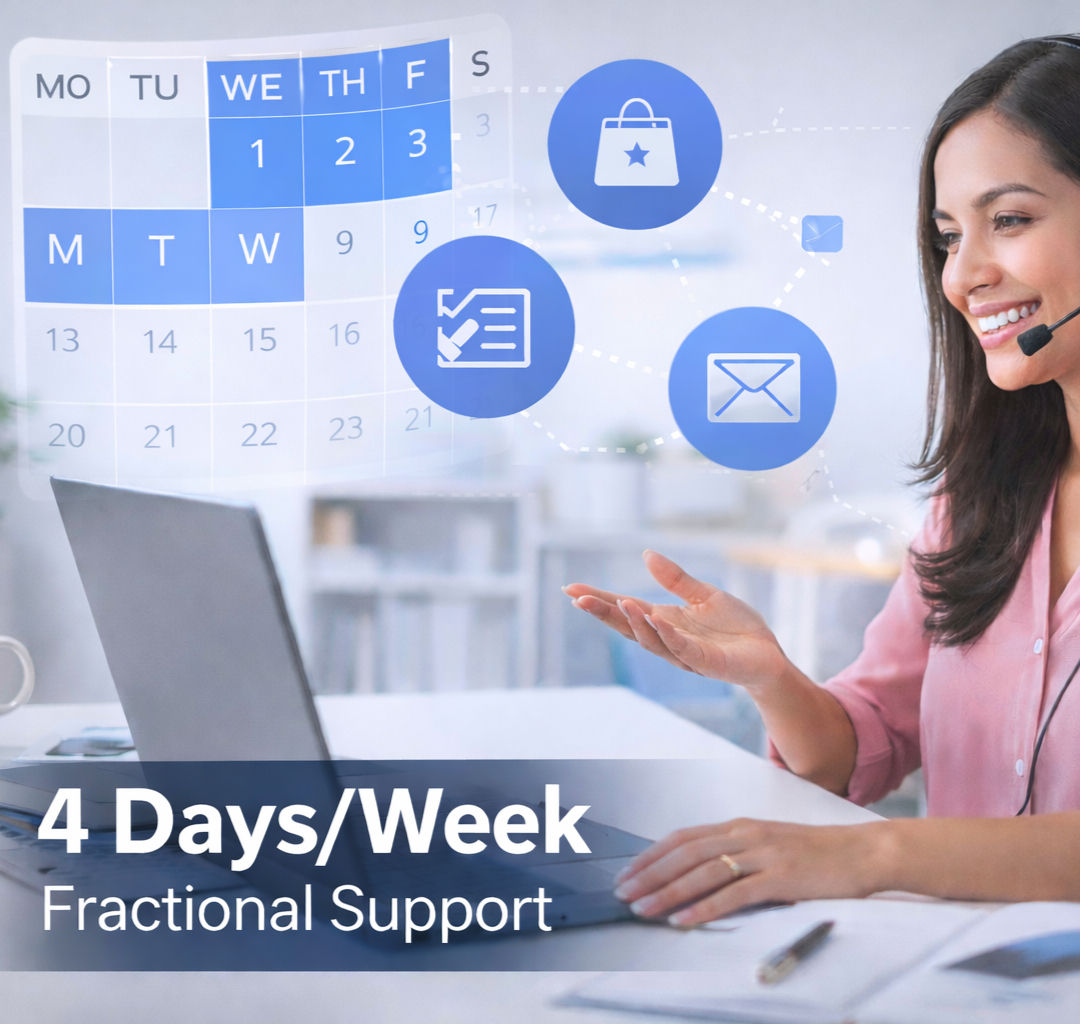 4-Day/Week Fractional VA Subscription — Billed Monthly
