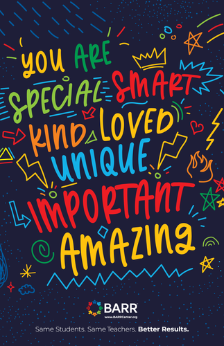 You Are Amazing Poster 11x17 | The Barr Store