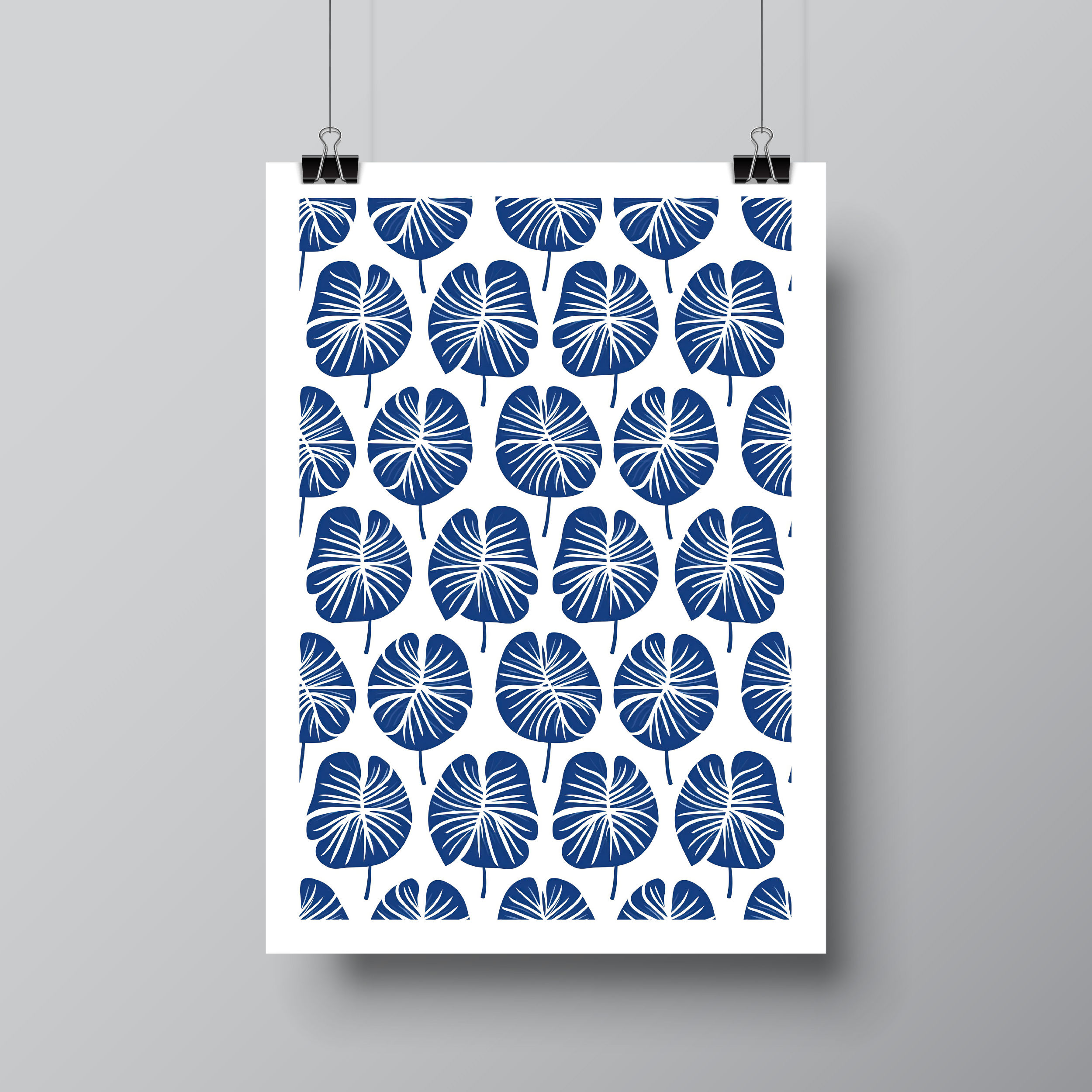BLUE MONSTERA