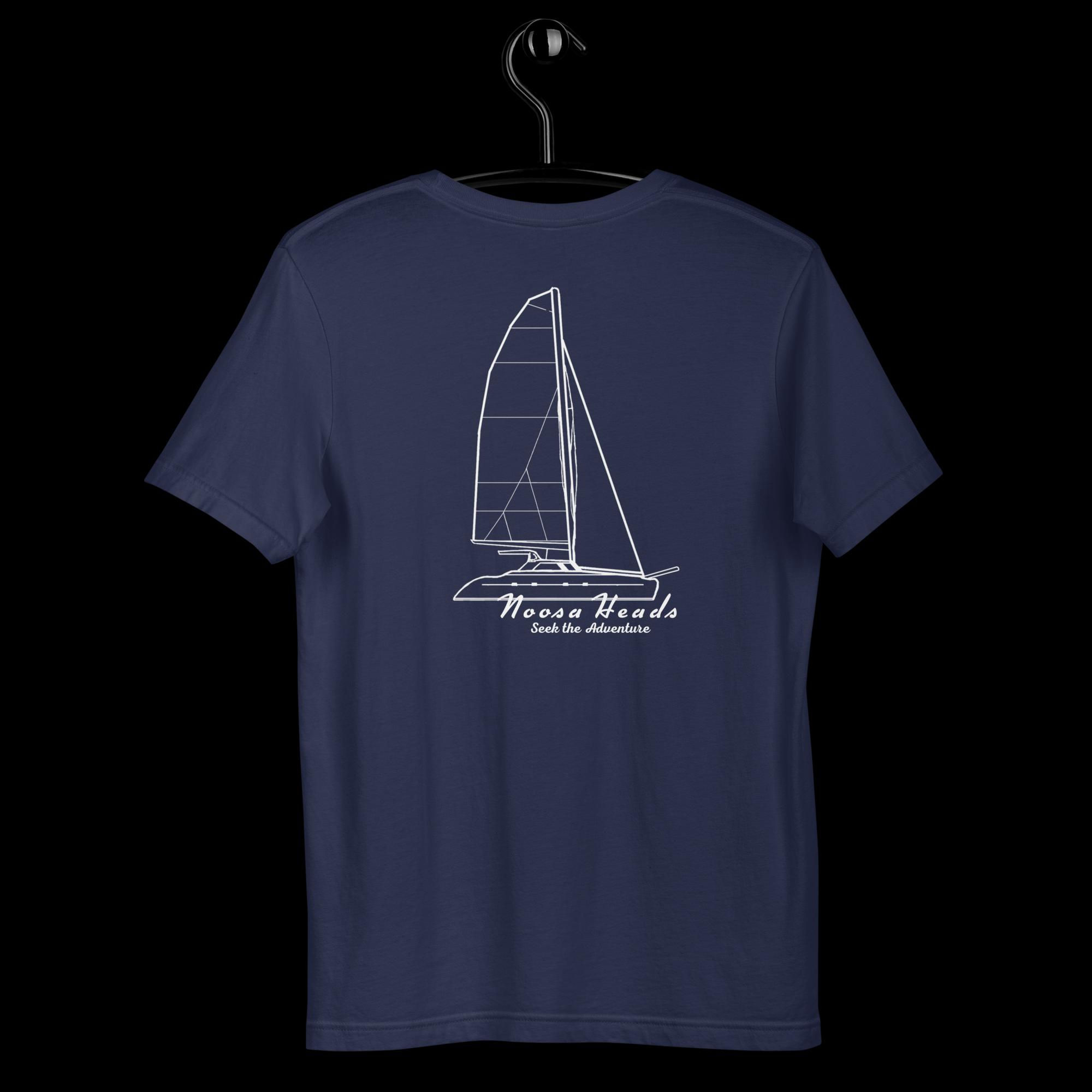 Sailboat Blueprint Unisex t-shirt