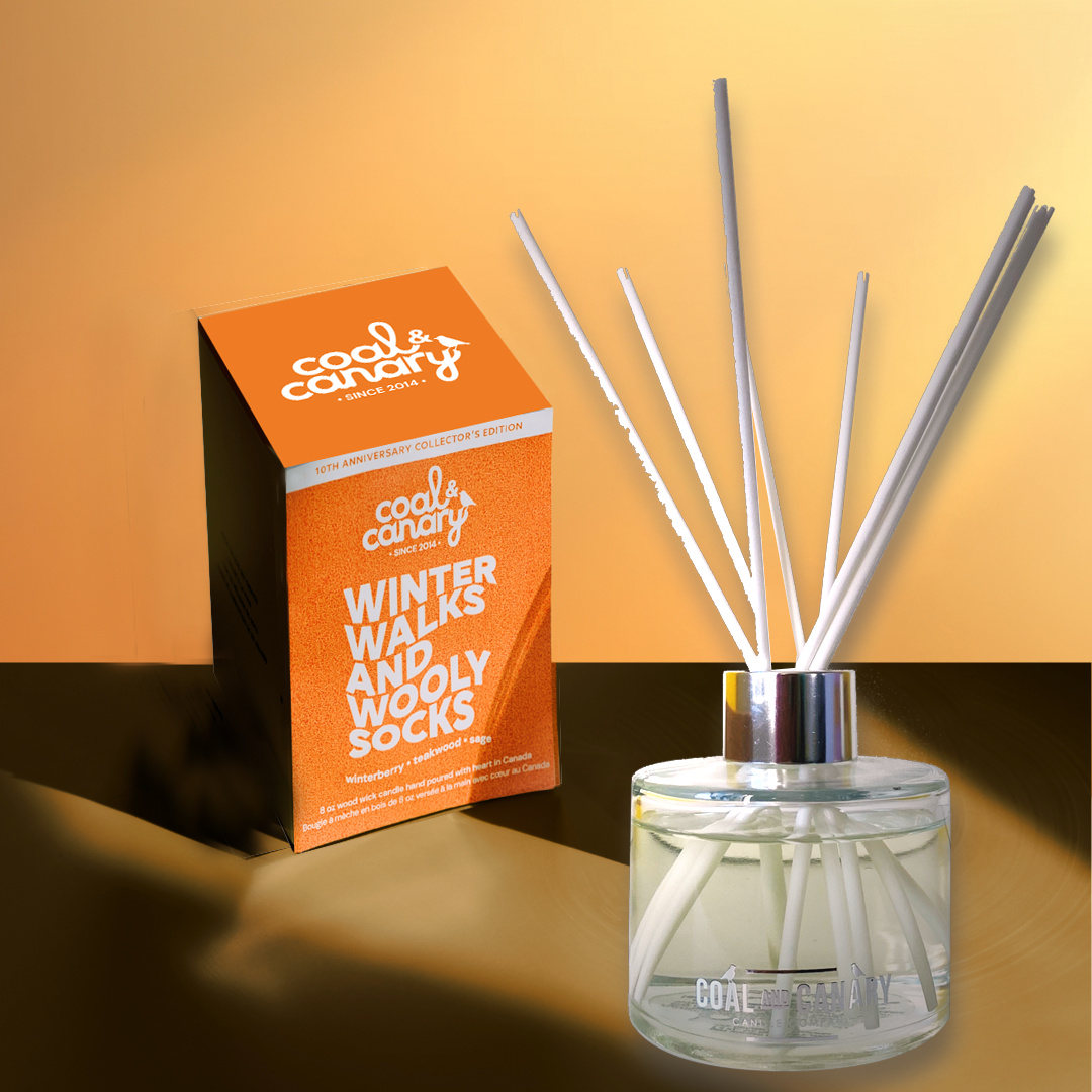 Winter Walks and Wooly Socks - Reed Diffuser