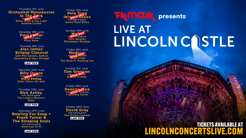 LINCOLN SET TO HIT THE HIGH NOTES WITH RECORD-BREAKING SUMMER LINE-UP