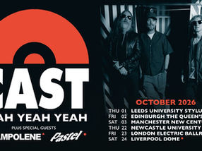 CAST Announce 'Yeah Yeah Yeah' 2026 UK Tour