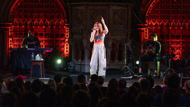 Melanie C at Union Chapel Old and New Collide in a celebration of ‘Sweat’