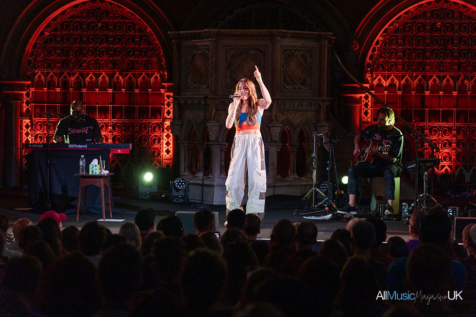 Melanie C at Union Chapel Old and New Collide in a celebration of ‘Sweat’