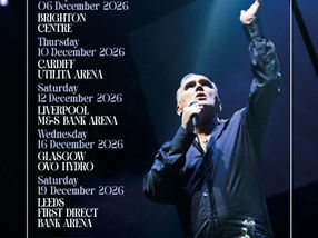 Morrissey announces UK tour for December 2026