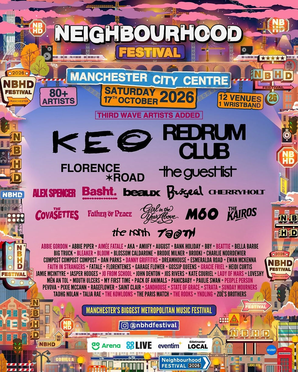 Neighbourhood Festival adds more artists including Alex Spencer, Basht, The Covasettes and many more
