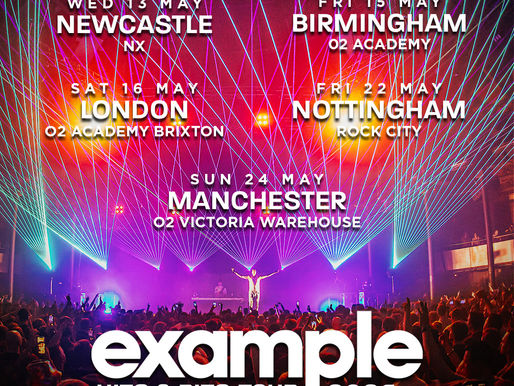 Example Announces 'Hits & Bits' 2026 UK Tour