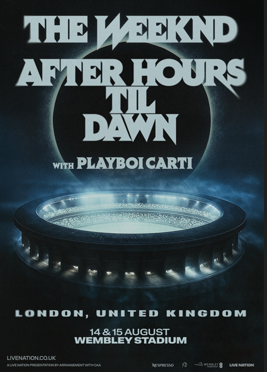 THE WEEKND ANNOUNCES 2026 EXTENSION OF RECORD-BREAKING ‘AFTER HOURS TIL DAWN’ STADIUM TOUR