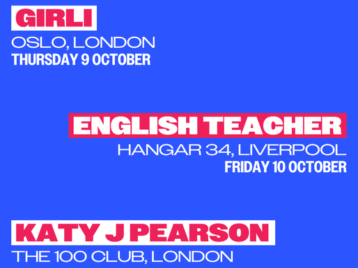 English Teacher, girli & Katy J Pearson TO PERFORM IN SUPPORT OF WAR CHILD UK’S ‘DAY OF THE GIRL
