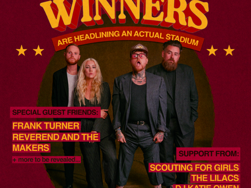 Lottery Winners announce biggest ever UK show – Leigh Stadium