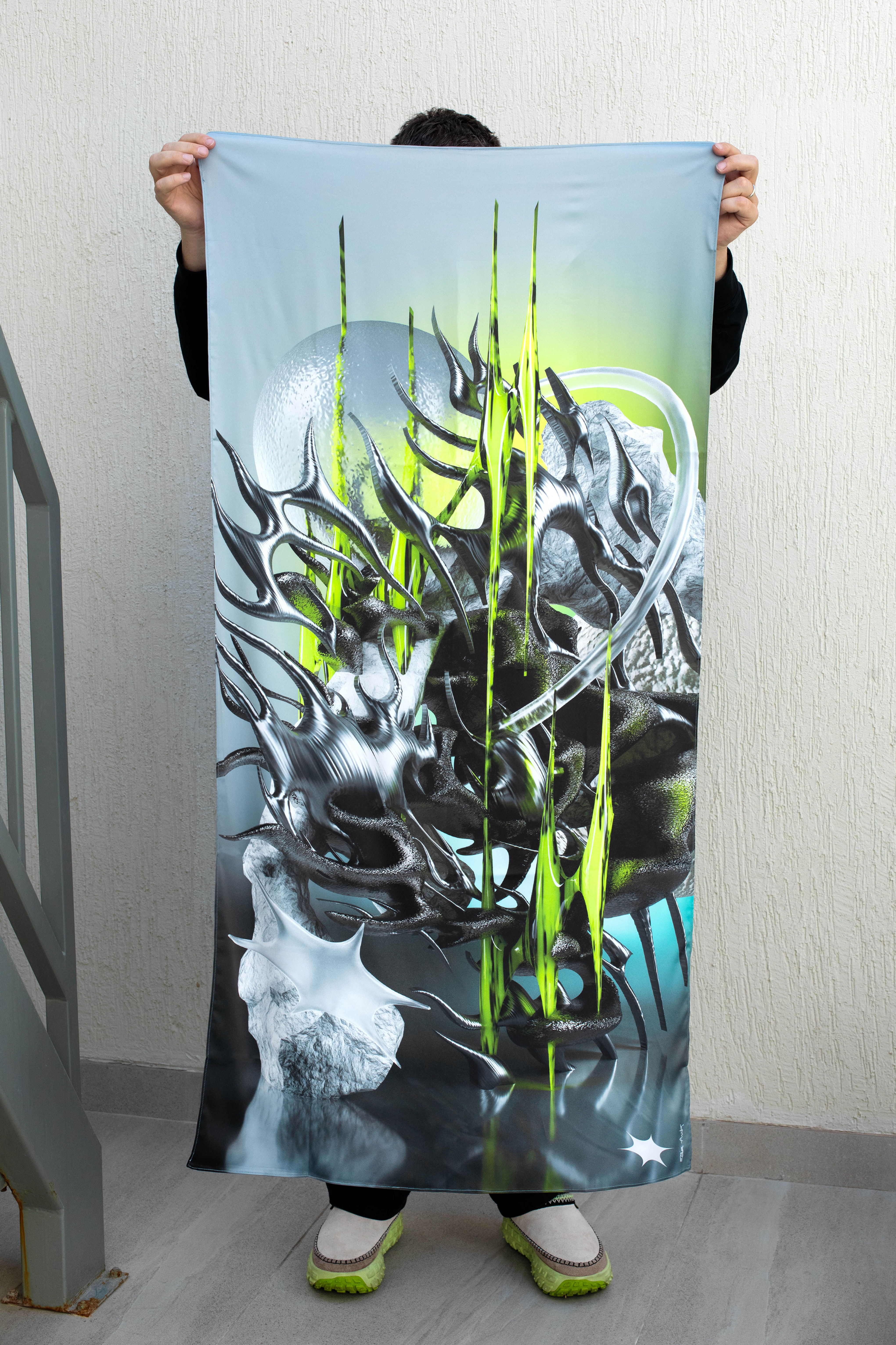 Secta 3D Flyers Tapestry