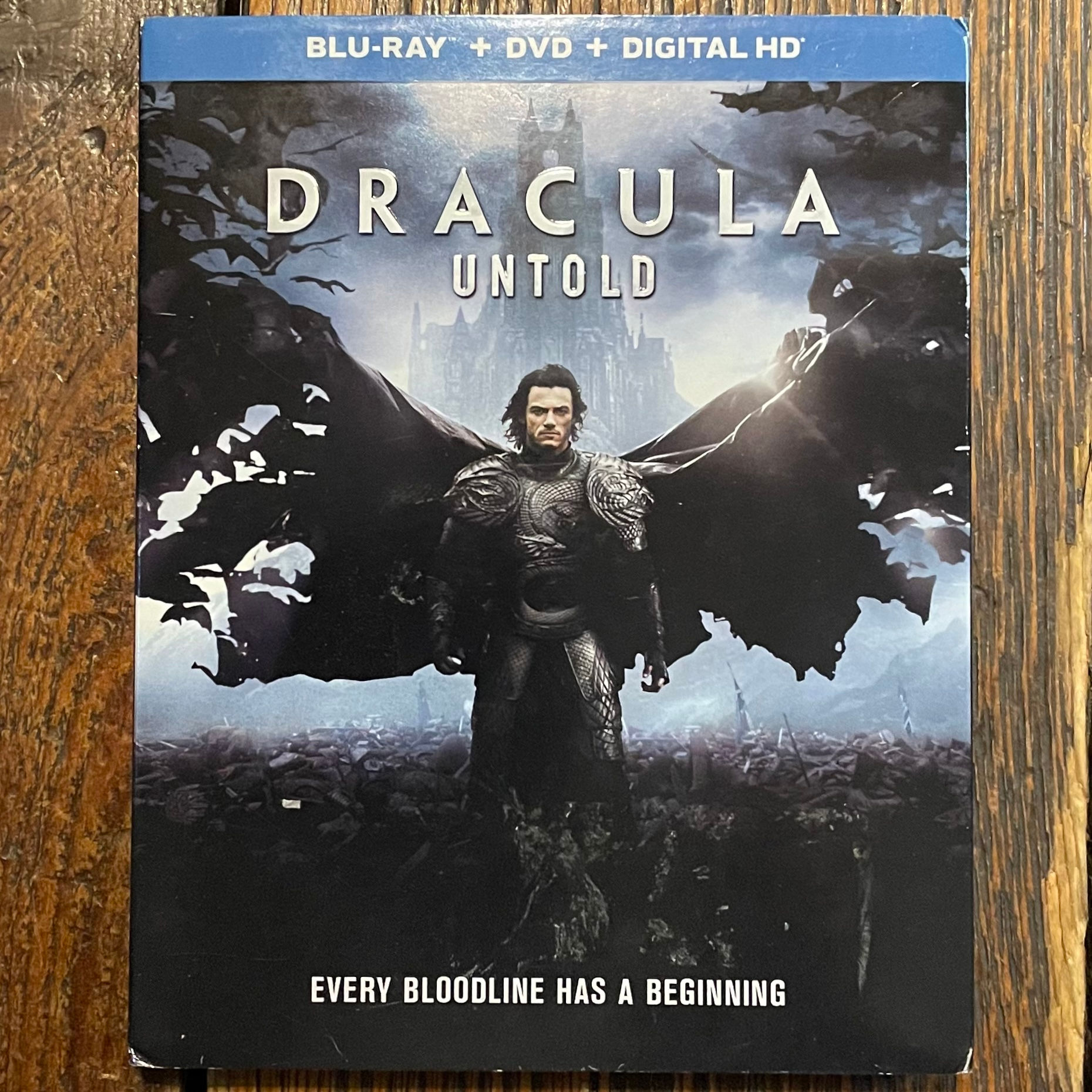 DRACULA UNTOLD - Blu-ray + DVD with Slip Case 
