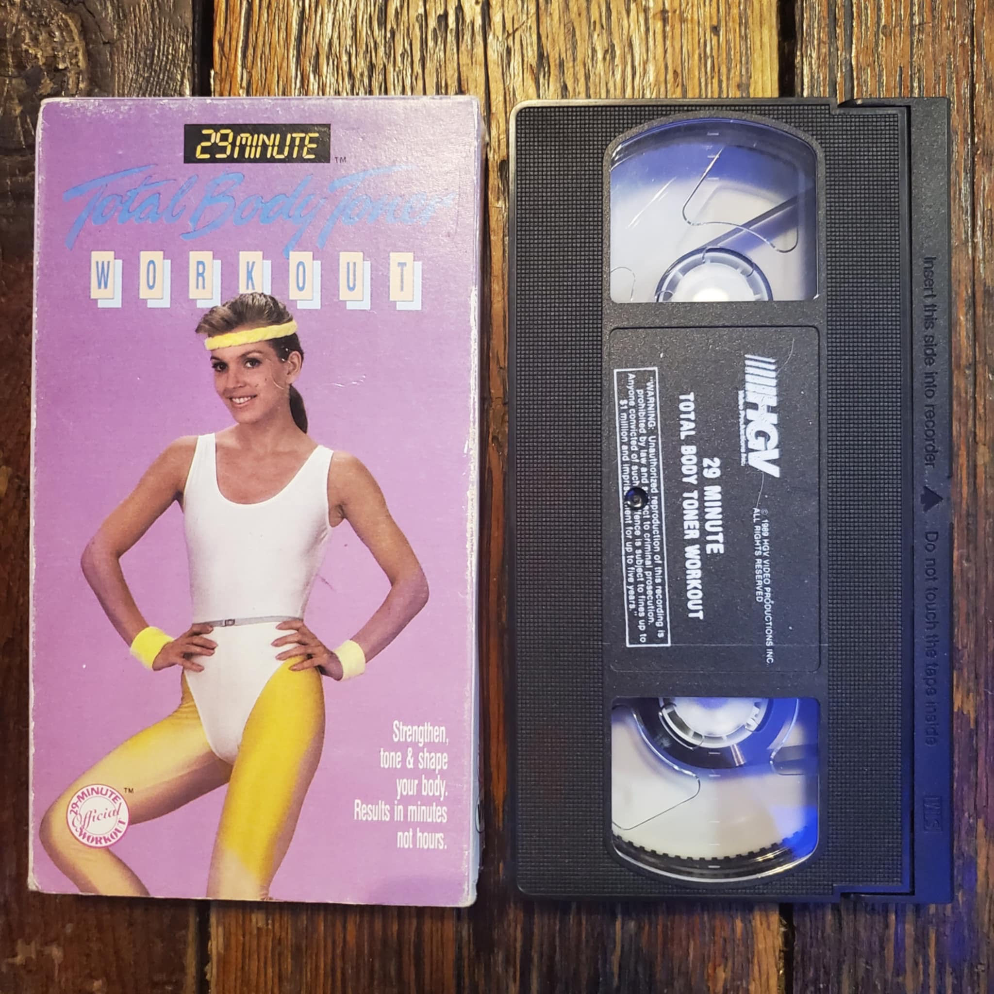 TOTAL BODY WORKOUT - VHS Tape