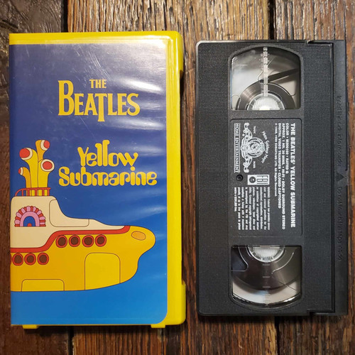THE BEATLES YELLOW SUBMARINE VHS CAVITY