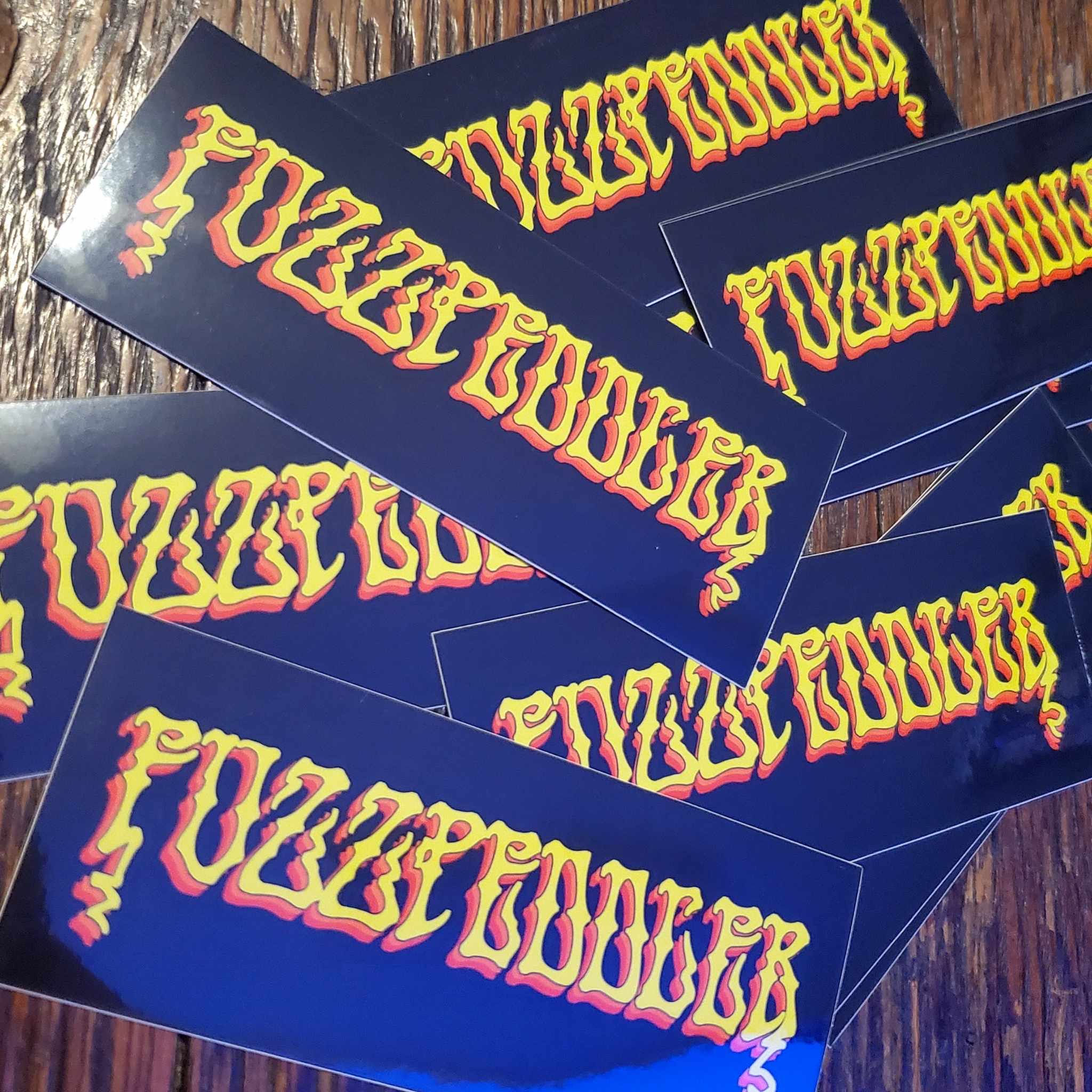 NEW! 1 x FUZZPEDDLER Sticker  