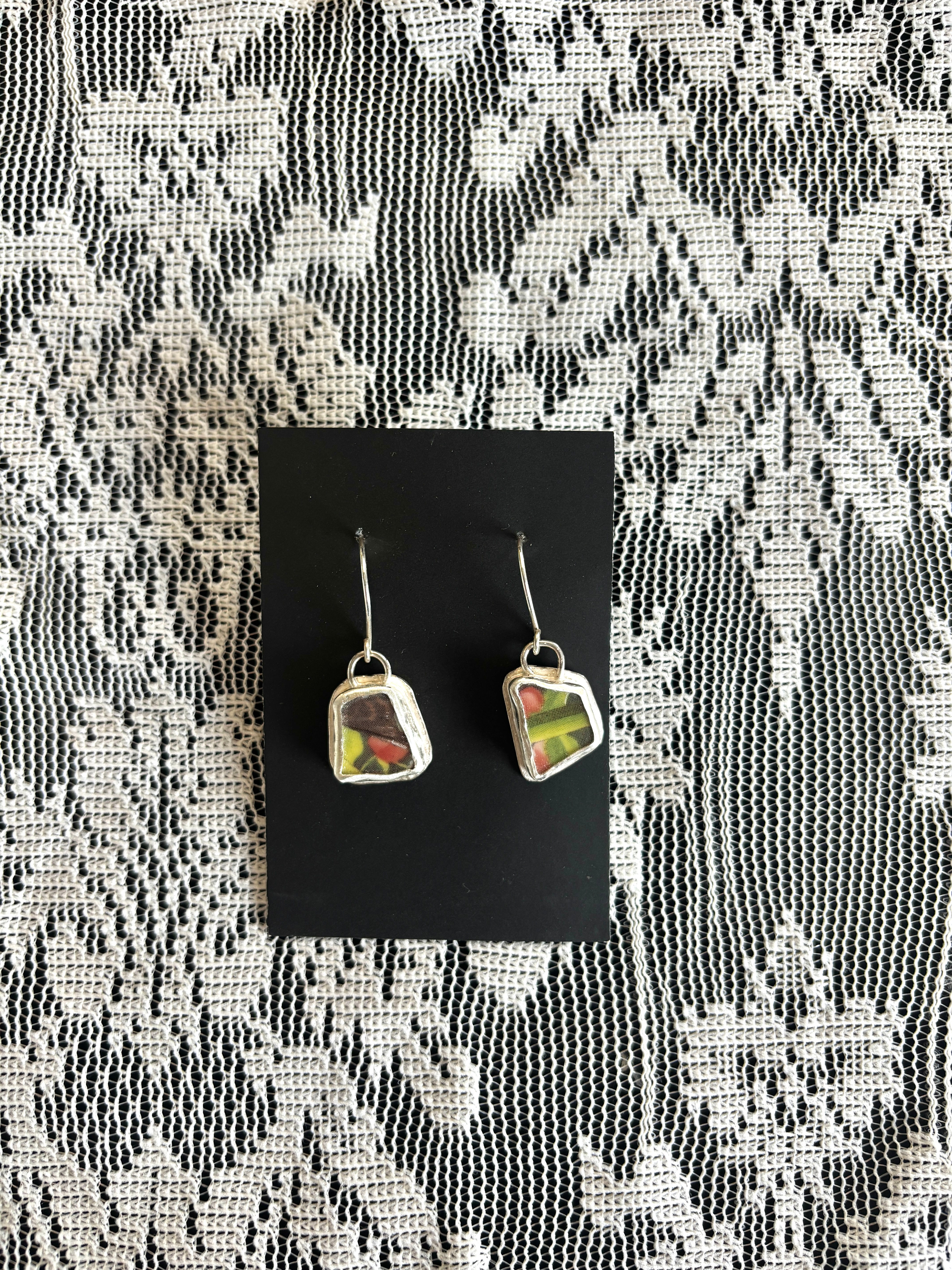 Vintage Glass Earrings