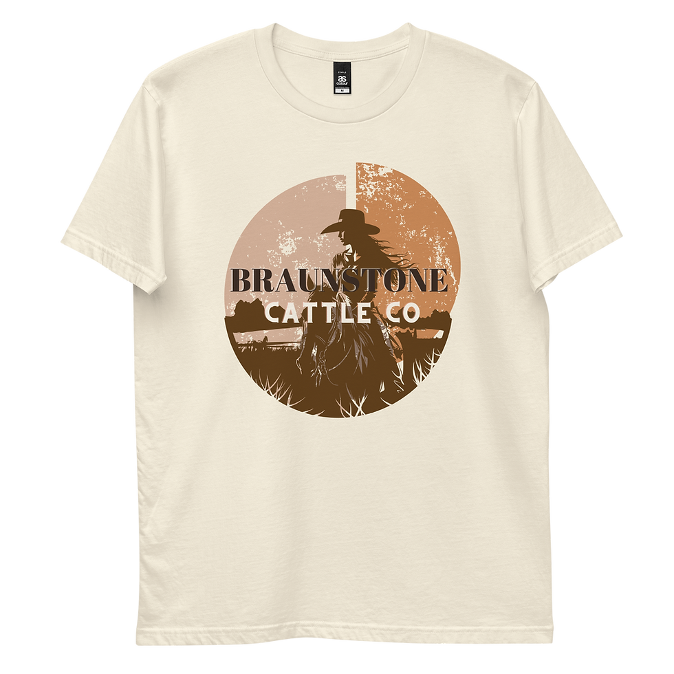 Thumbnail: Cowboy Cowgirl Men's staple tee