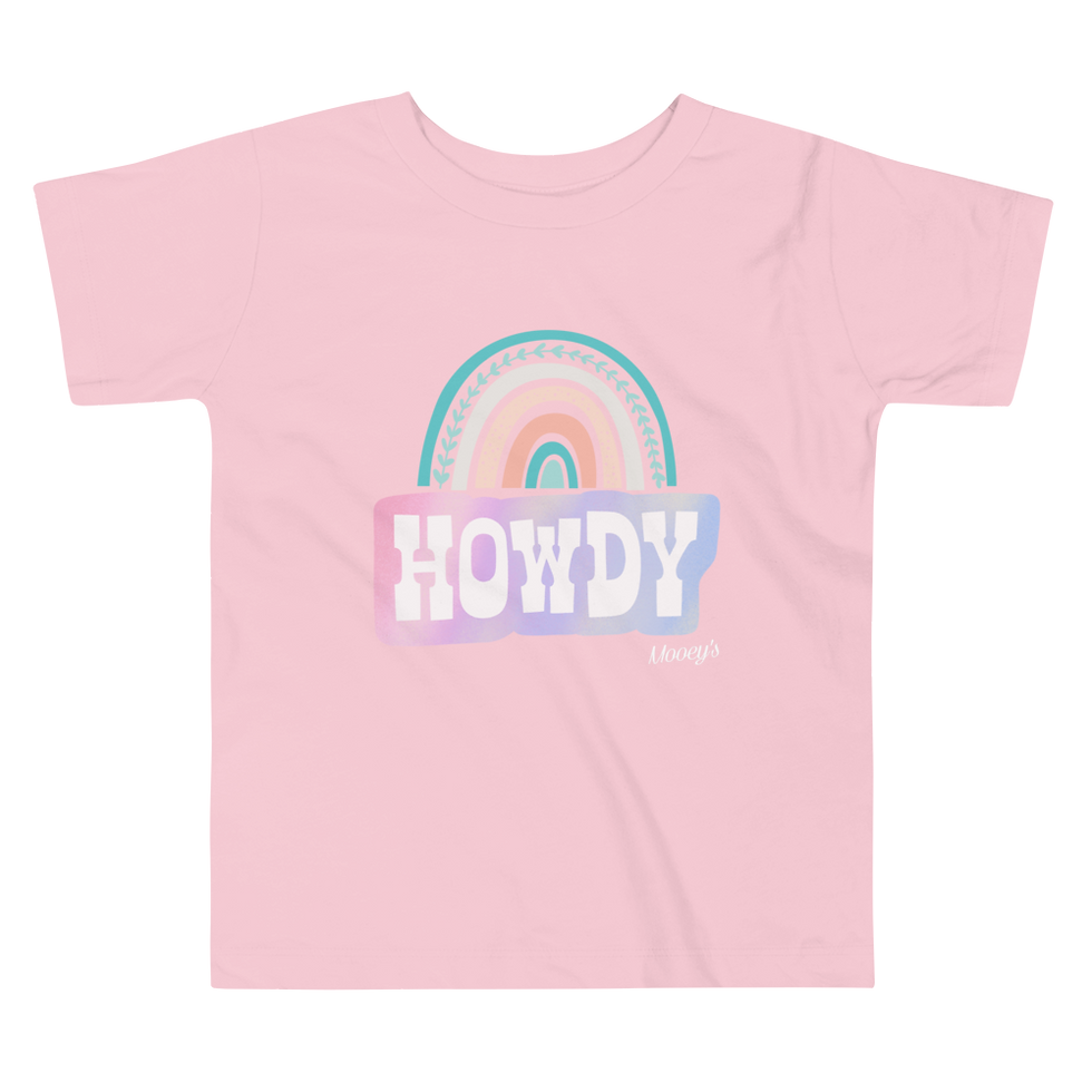 Thumbnail: Colourful Howdy Toddler Short Sleeve Tee