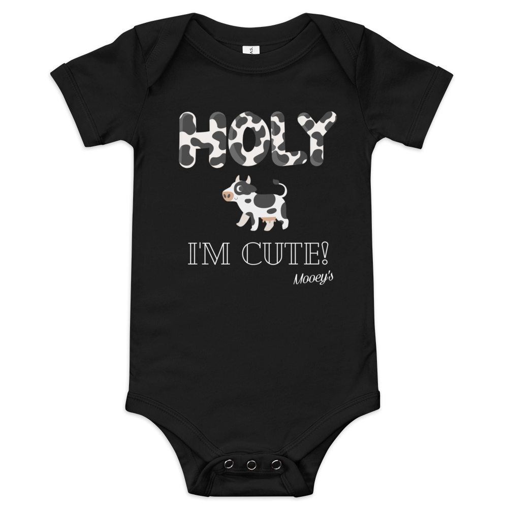 HOLY COW Baby short sleeve one piece