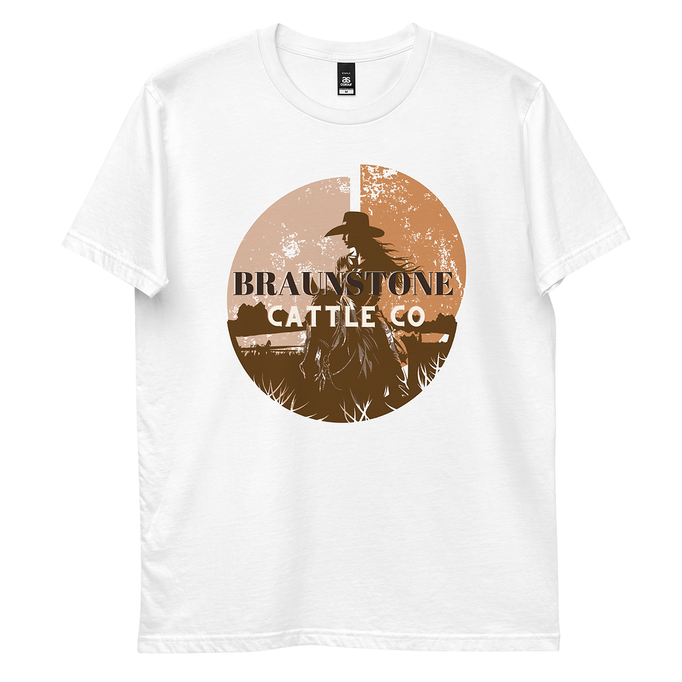 Thumbnail: Cowboy Cowgirl Men's staple tee