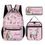 Thumbnail: dusty pink horse bag set for kids - custom designed