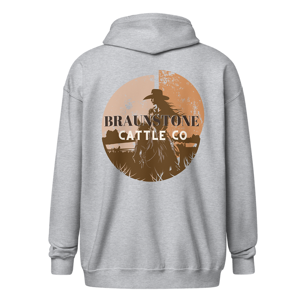 Thumbnail: Cowboy Cowgirl Unisex heavy blend zip hoodie