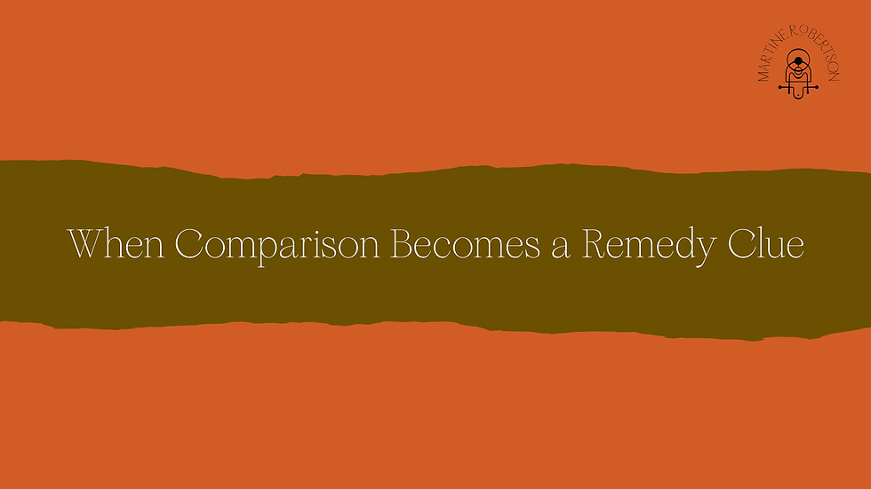 When Comparison Becomes a Remedy Clue