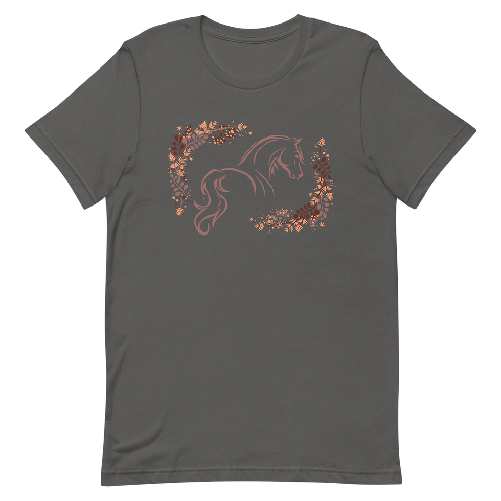 Thumbnail: Autumn Horse Unisex t-shirt