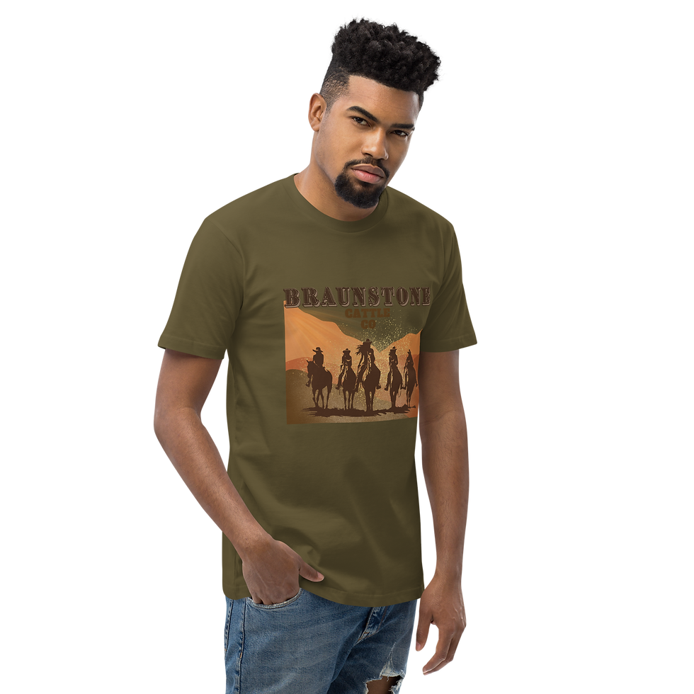 Thumbnail: Braunstone cowboy staple tee