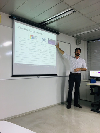 Fotos da Palestra "Iniciativas do IPT na área de Cidades Inteligentes"