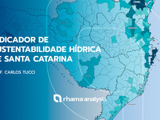Indicador de Sustentabilidade Hídrica de Santa Catarina