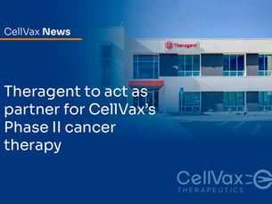 Theragent to act as partner for CellVax’s Phase II cancer therapy