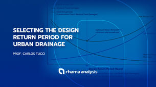 Selecting the design return period for urban drainage