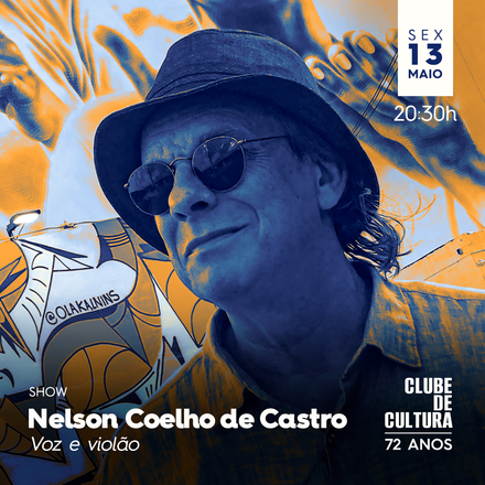 Nelson Coelho de Castro sobe ao palco do Clube do Cultura